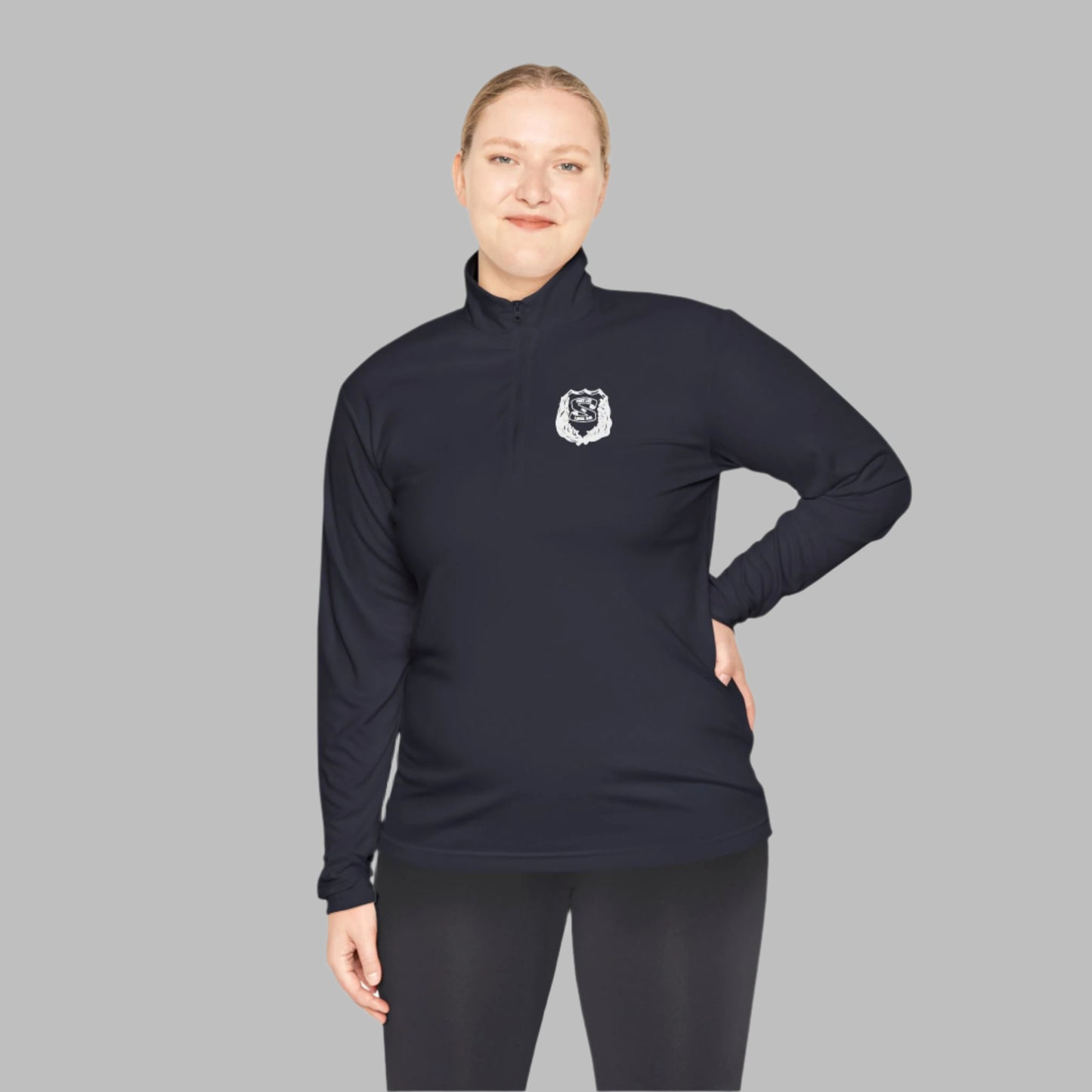 PBA 245 State Shield - Quarter Zip Pullover