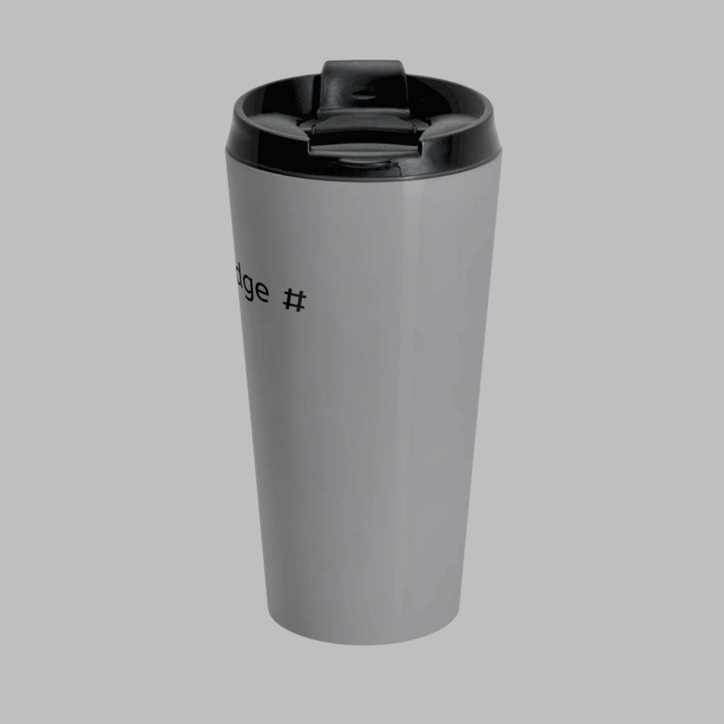 PBA245 Blue Line Shield - Stainless Steel Travel Mug