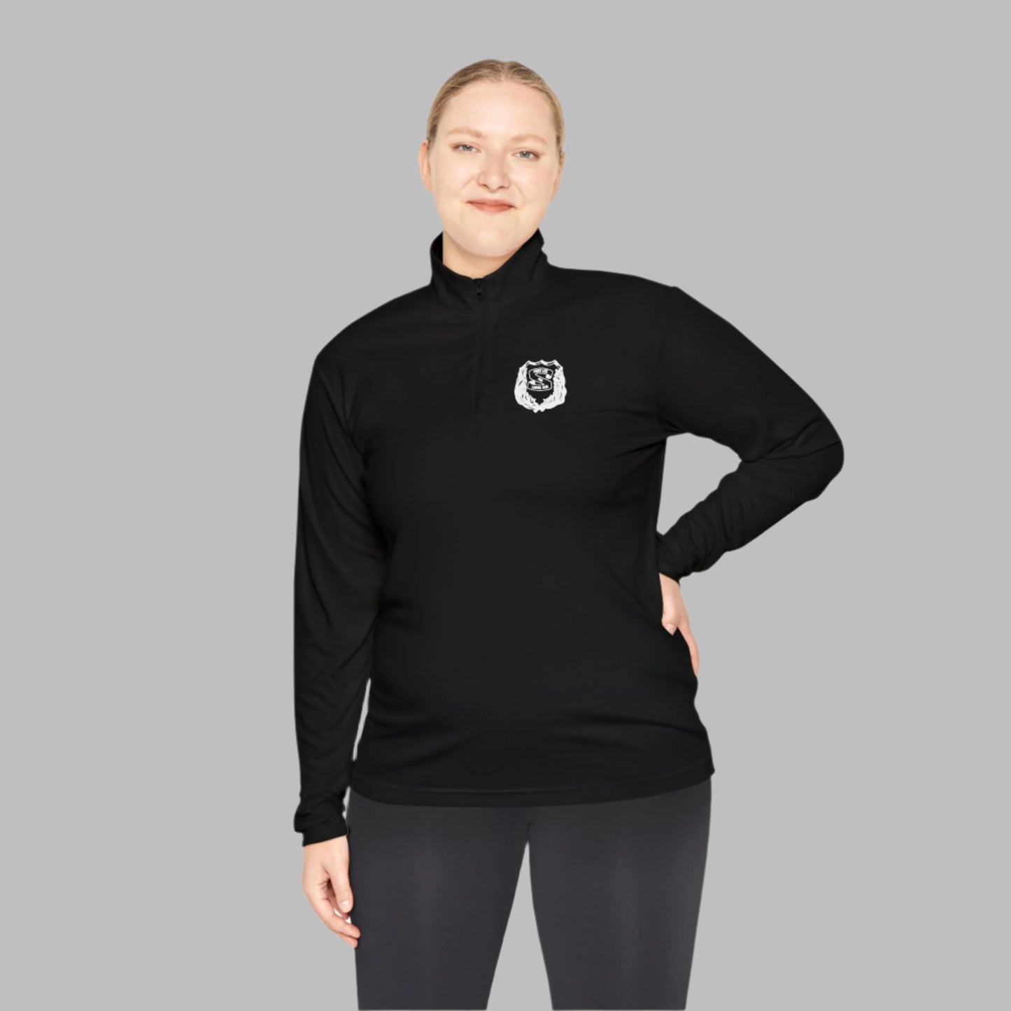 PBA 245 State Shield - Quarter Zip Pullover