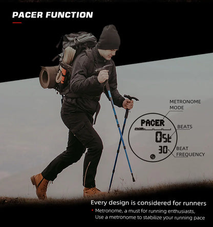 Outdoor Digital Watch - North Edge - ALPS