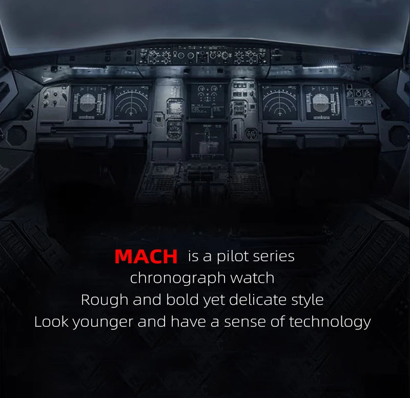 Solar Powered Watch - North Edge - MACH