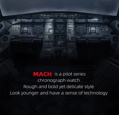 Solar Powered Watch - North Edge - MACH