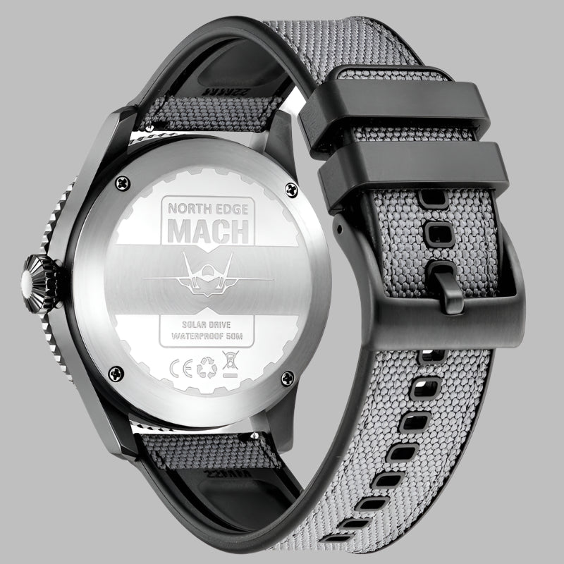 Solar Powered Watch - North Edge - MACH