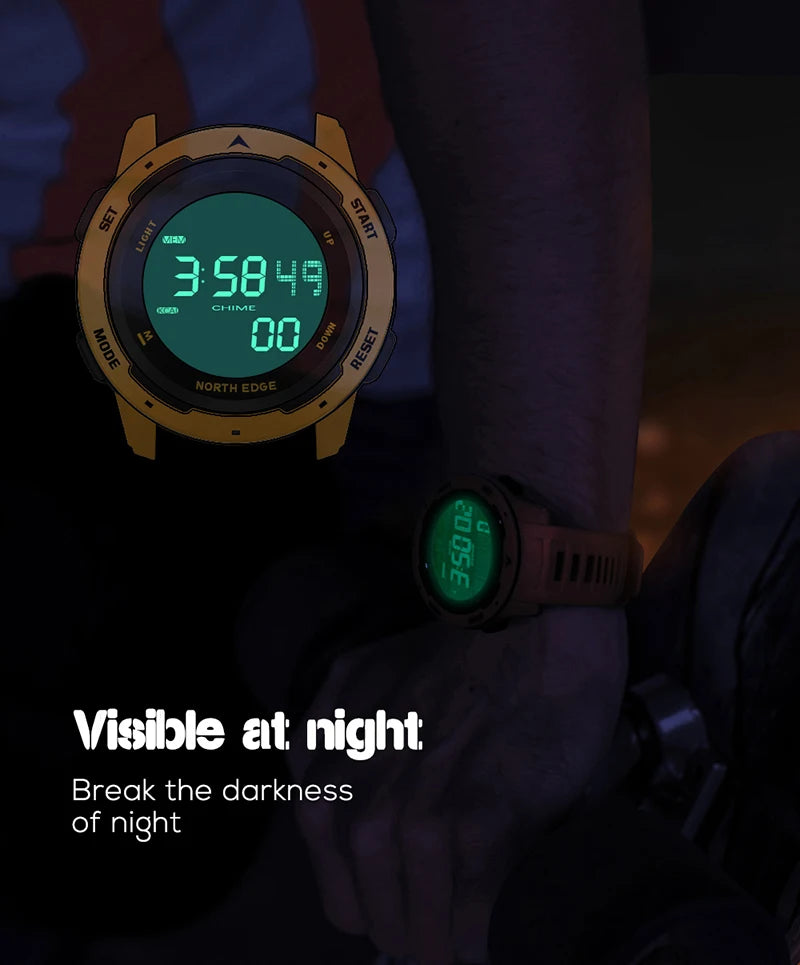 Digital Sports Watch - North Edge - Mars