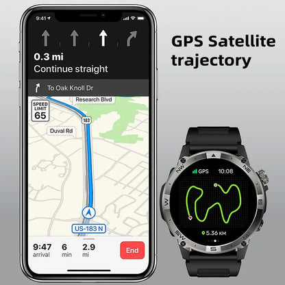 AMOLED Smart Watch - North Edge - GPS Smartwatch