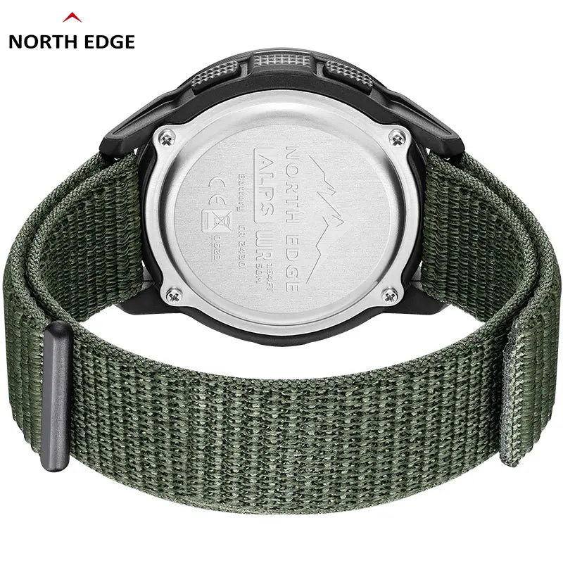 Outdoor Digital Watch - North Edge - ALPS