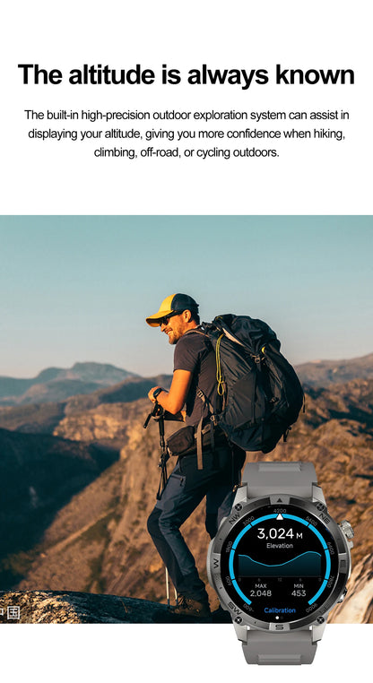 AMOLED Smart Watch - North Edge - GPS Smartwatch