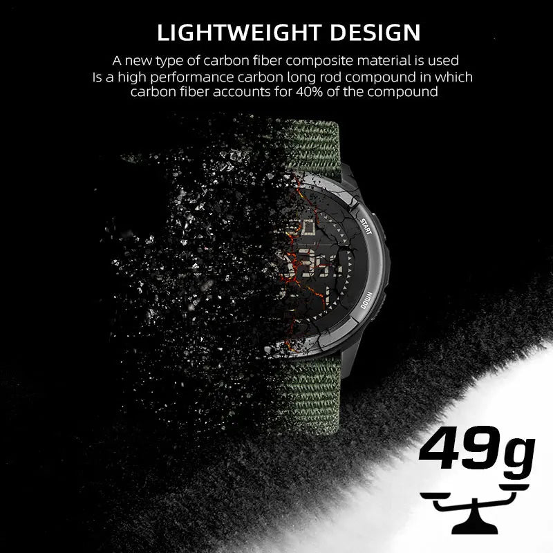 Outdoor Digital Watch - North Edge - ALPS
