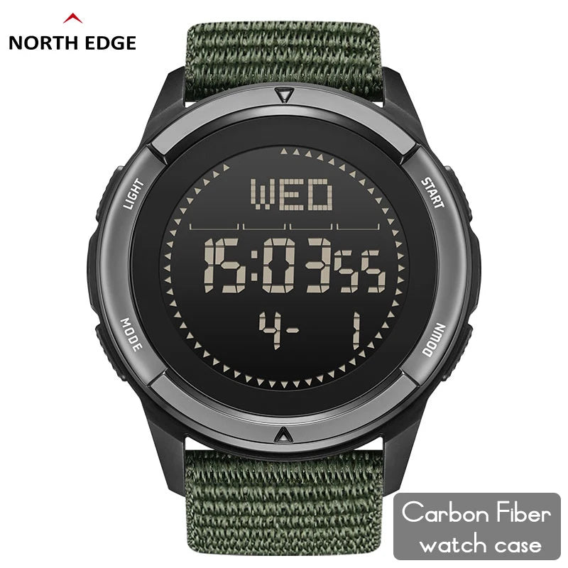Outdoor Digital Watch - North Edge - ALPS
