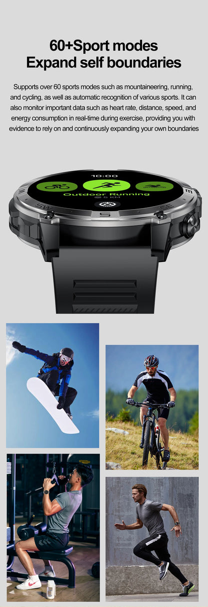 AMOLED Smart Watch - North Edge - GPS Smartwatch
