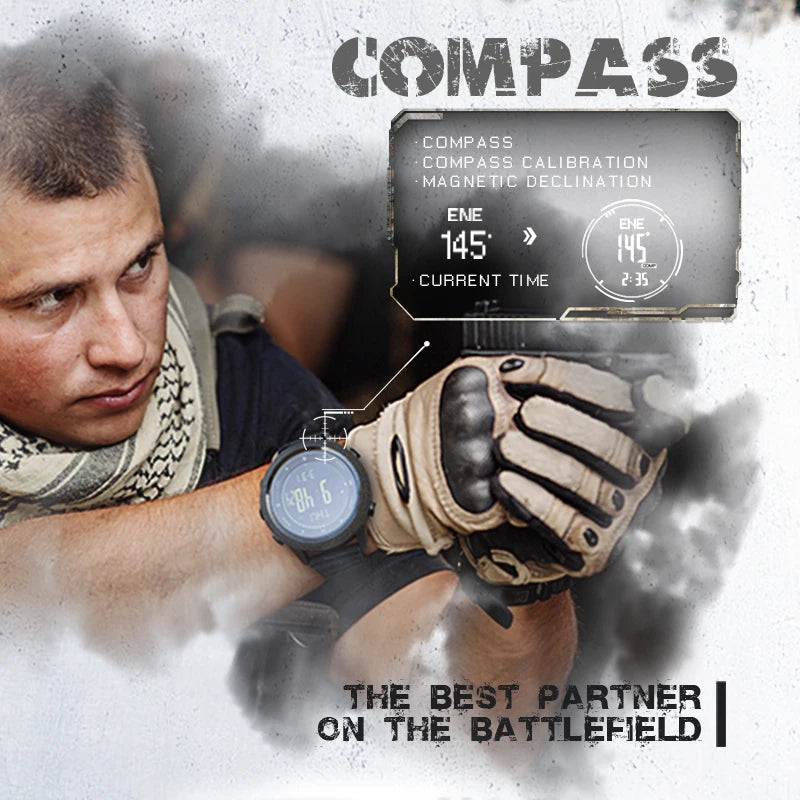 Outdoor Digital Watch - North Edge - APACHE 46